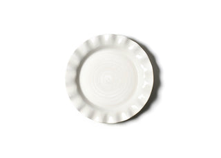 Signature White Ruffle Dinner Plate