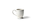 Ruffle Design Signature White Mug