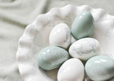 Speckled Rabbit Eggs Set of 2