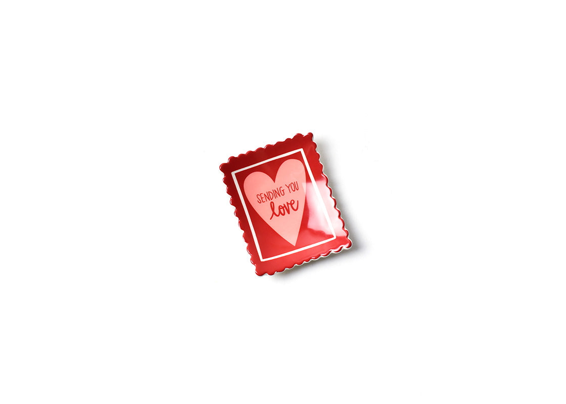 Overhead View of Stamp of Love Trinket Dish