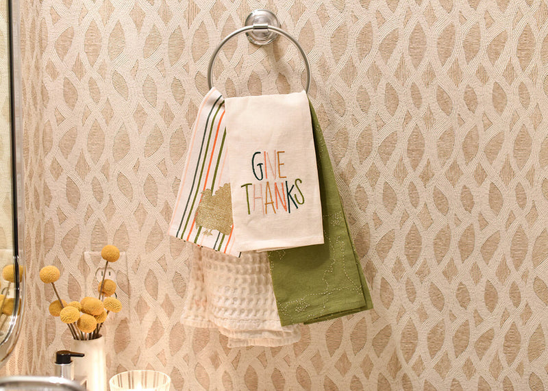 Turkey Stripes Hand Towel