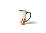Personalization Available on Vintage Christmas Village Mug
