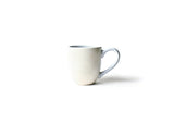Comfortable Large Handle on Ecru Floral Bridesmaid Mug
