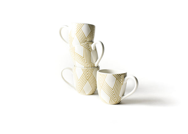 Cobble Woven Mug, Set of 4